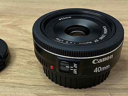 Объектив Canon EF 40mm 2.8 STM