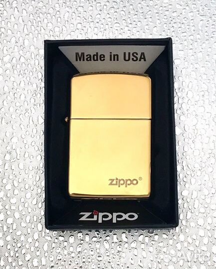 Зажигалки Zippo серии «Gold Classic»