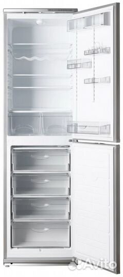 Холодильник atlant хм 6025-080 (серебристый)