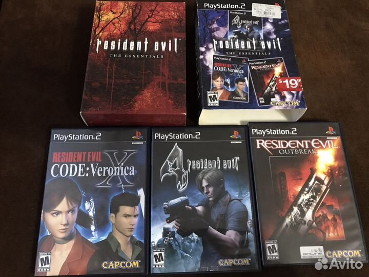 Resident Evil Essentials sony ps2