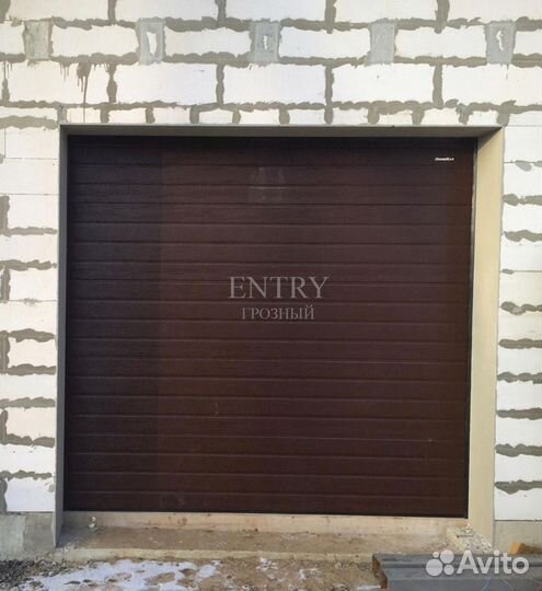 Ворота гаражные секционные