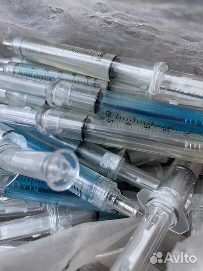 Ручка шариковая Шприц