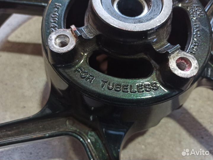 Er6 06-08 колесо заднее диск