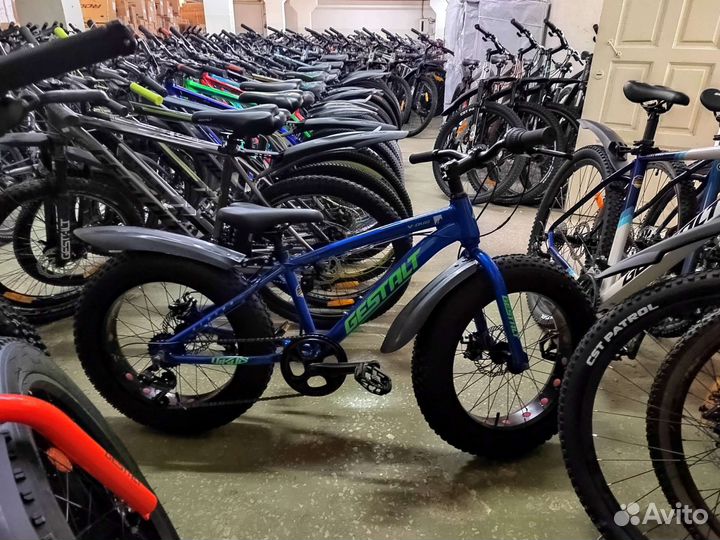 Велосипед фэтбайк 20 Gestalt D (алюминий) shimano
