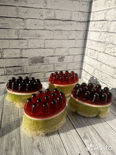 Массажное мыло с люфой