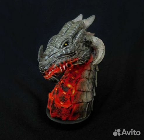 Бюст дракона ручной работы