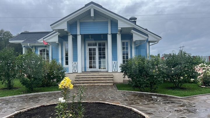 Коттедж 124 м² на участке 25 сот.