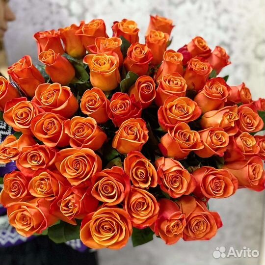 Цветы розы букет