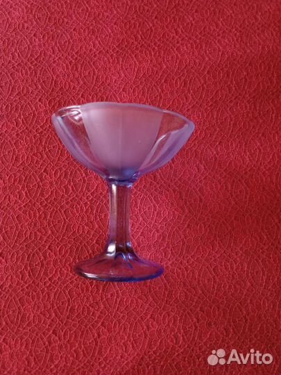 Вазочка,креманка старинная,пузырьки