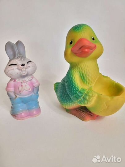 Резиновые игрушки СССР