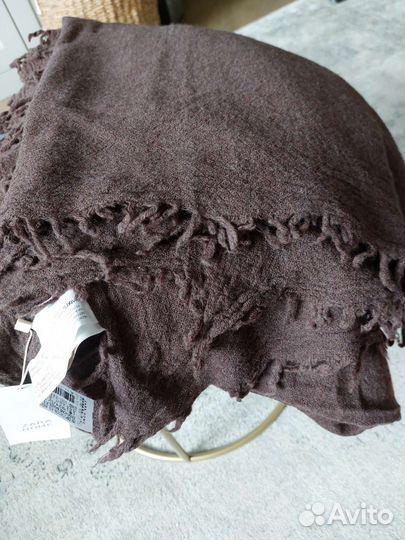 Плед шерсть новый
