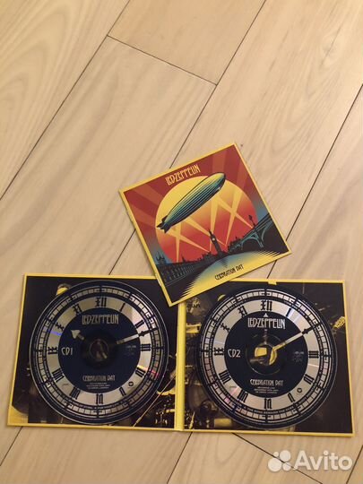 Led zeppelin 2 cd's digipak