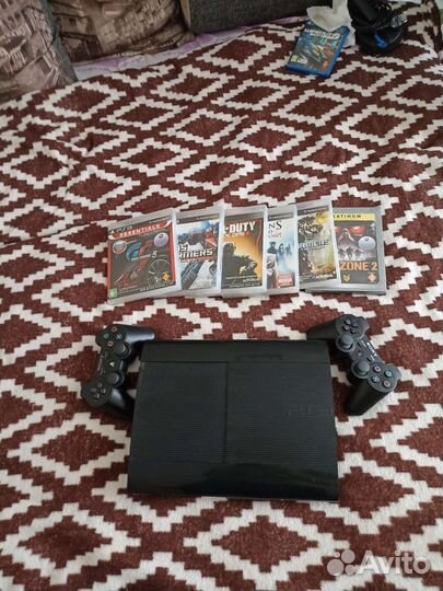 Прошитая Ps3 500гб