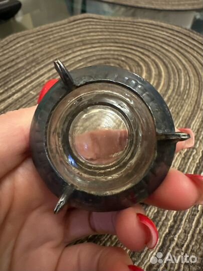 Солонка мнц с ложечкой