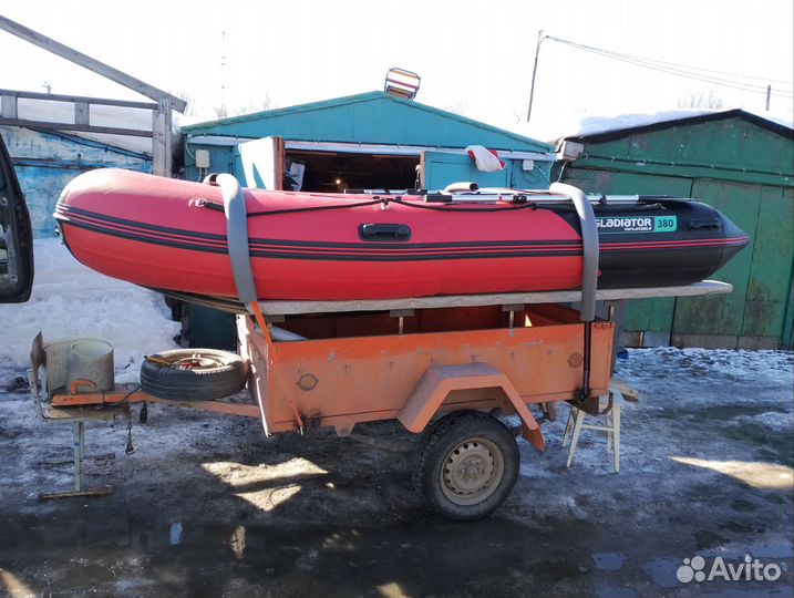 Лодка гладиатор 3.80 нднд