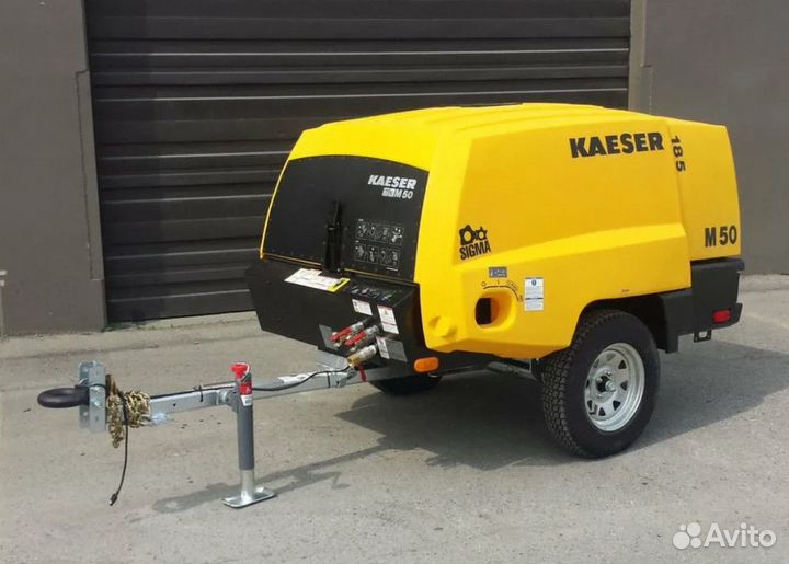 Мобильный передвижной компрессор Kaeser M50