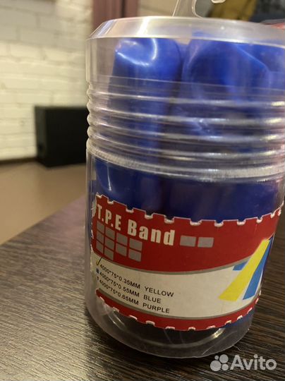 Эспандер ленточный TPE синий