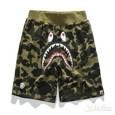 Шорты Bape camouflage-print