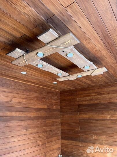 Светильники для беседки. Люстры в беседку