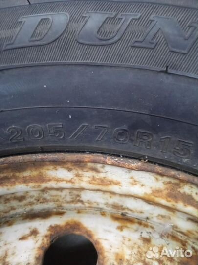 205/70 R15 Dunlop Winter Maxx Зима Штампованные R1