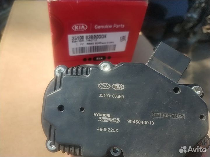 Дроссельной заслонка kia picanto 1,2 2018 г