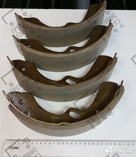 Тормозные колодки барабанные, MTP group (Япония) C