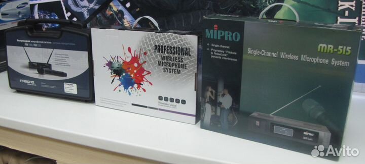 Микрофоны Pro Вокал Радио Shure C-Mark Karsect New