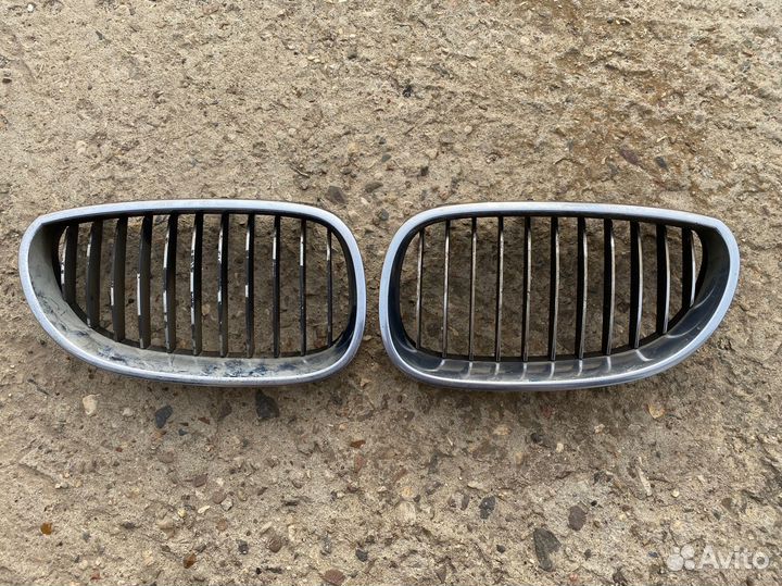 Рестайлинговые ноздри BMW 5 e60