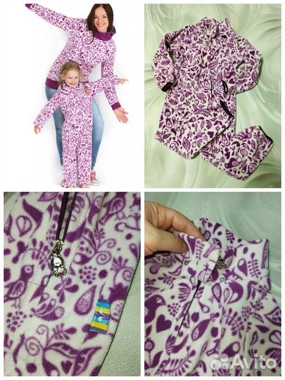 Флисовый комбинезон 104