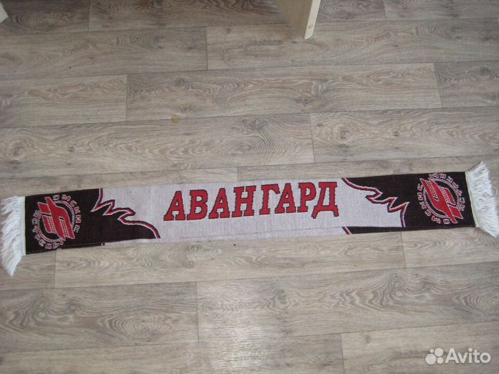 Шарф Авангард хоккейный Омские ястребы