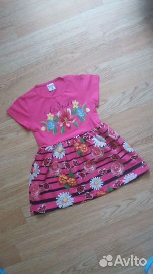 Новые платья 4-5лет