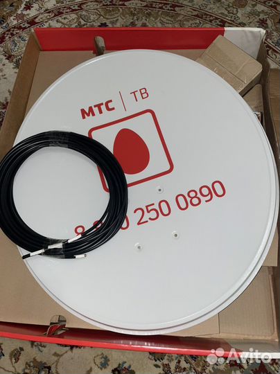 Спутниковое тв МТС с усилителем