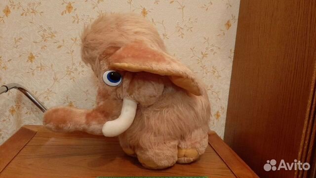 Мамонтенок, мягкая игрушка