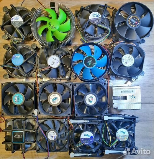 Компьютерное барахло 2: кулеры, радиаторы, крепеж