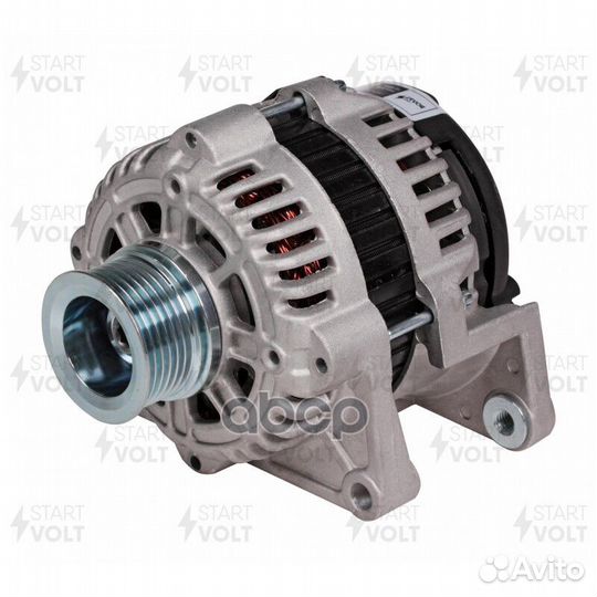 Генератор chevrolet cobalt 1.5 (ручейковый шкив)