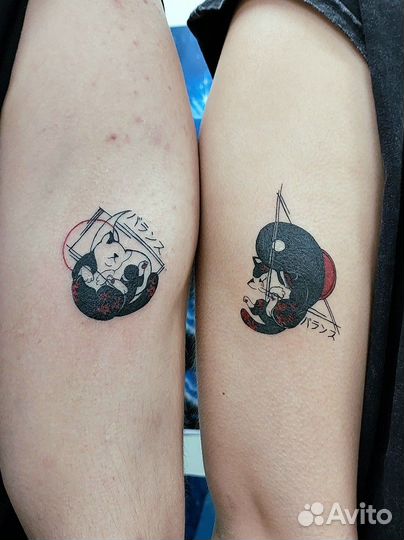 Тату на студии