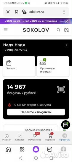 Бонусы Соколов