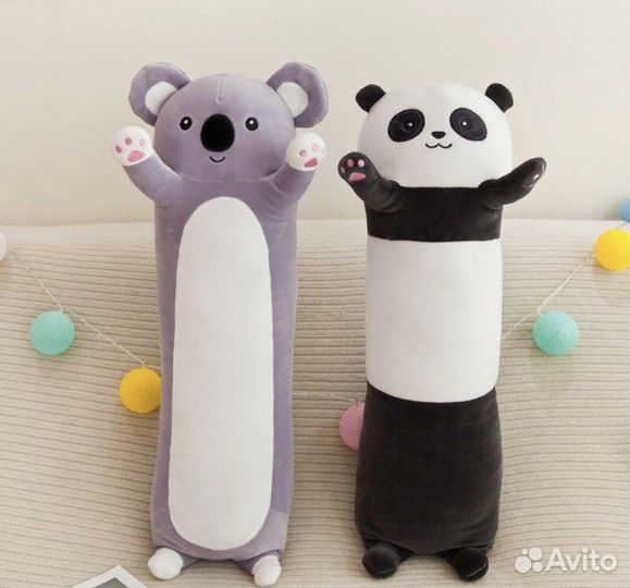 Панда батон/Коала батон игрушка подушка обнимашка