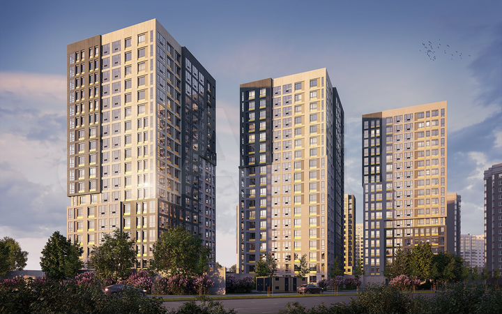 4-к. квартира, 95,7 м², 17/18 эт.