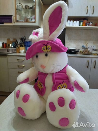 Мягкая игрушка кролик. Новая + 