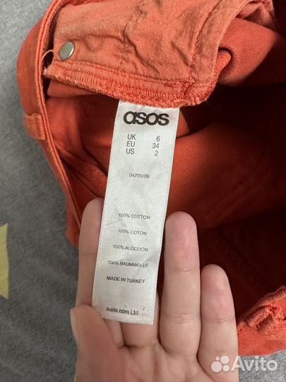 Джинсовая юбка ASOS