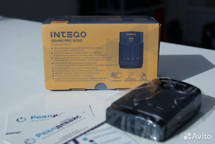 Радар детектор intego gold+ GPS модуль