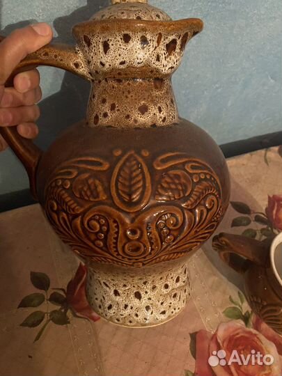 Керамика СССР (кувшин и кружка)