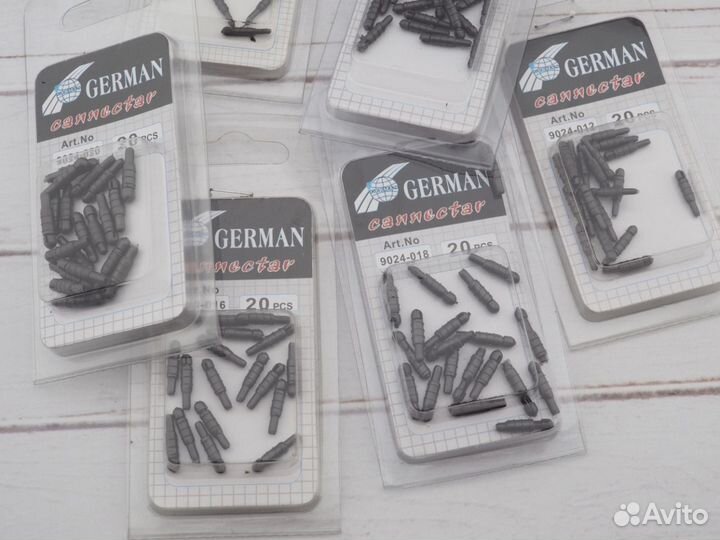 Коннекторы на конец удилища