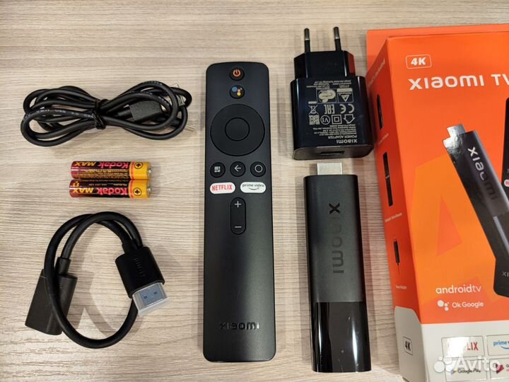 Андроид тв приставка xiaomi mi tv stick 4k