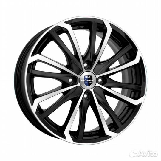 R15 4x98 6J ET35 D58,5 kик Рим (кс622) алмаз черны