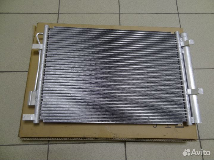 Радиатор кондиционера Solaris Rio Accent