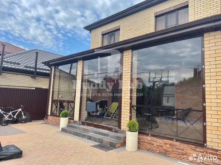 Мягкие окна с москитными сетками для беседки