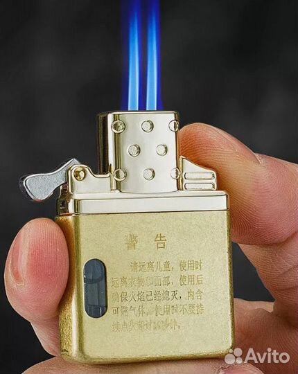 Зажигалка инсерт zorro газовая, бутановая