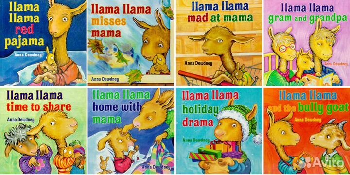 Llama llama library. Английские детские книги